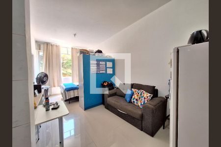 Sala de kitnet/studio à venda com 1 quarto, 24m² em Laranjeiras, Rio de Janeiro