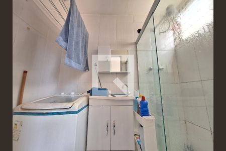 Banheiro  de kitnet/studio à venda com 1 quarto, 24m² em Laranjeiras, Rio de Janeiro