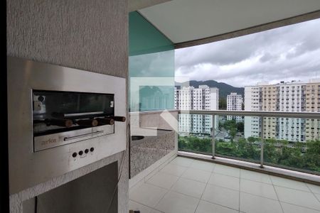 Varanda gourmet de apartamento à venda com 3 quartos, 76m² em Jacarepaguá, Rio de Janeiro