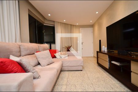 Sala 2 ambientes de apartamento à venda com 3 quartos, 100m² em Sion, Belo Horizonte