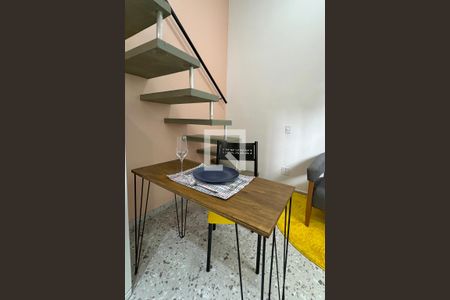 Sala de Jantar de kitnet/studio para alugar com 1 quarto, 24m² em Vila do Conde, Barueri