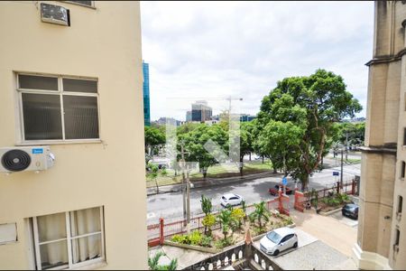 Vista da Sala de apartamento para alugar com 1 quarto, 34m² em Estácio, Rio de Janeiro