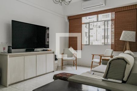 Sala  de apartamento para alugar com 3 quartos, 100m² em Copacabana, Rio de Janeiro