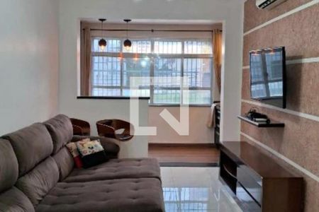 Sala de apartamento para alugar com 2 quartos, 97m² em Embaré, Santos