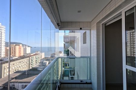 Varanda da Sala de apartamento para alugar com 1 quarto, 97m² em Embaré, Santos