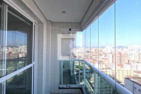 Varanda da Sala de apartamento para alugar com 1 quarto, 97m² em Embaré, Santos