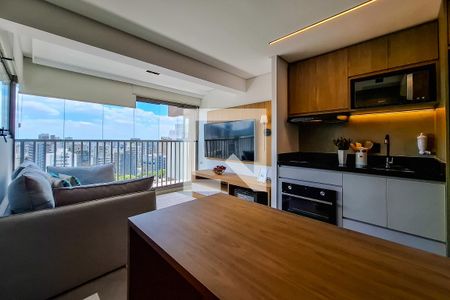 Sala/Cozinha de apartamento para alugar com 1 quarto, 42m² em Vila Mariana, São Paulo