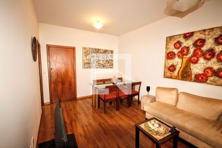 sala de apartamento à venda com 2 quartos, 70m² em Buritis, Belo Horizonte