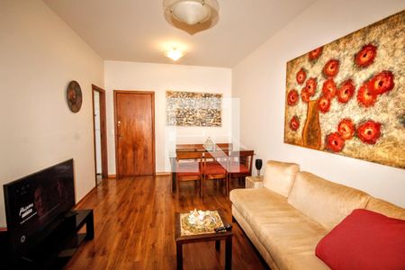 sala de apartamento à venda com 2 quartos, 70m² em Buritis, Belo Horizonte