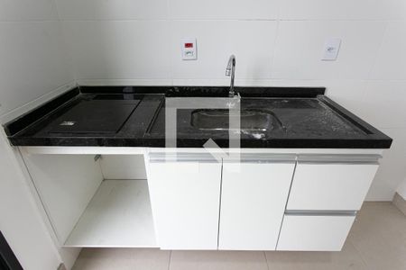 Cozinha de kitnet/studio para alugar com 1 quarto, 25m² em Cidade Mãe do Céu, São Paulo