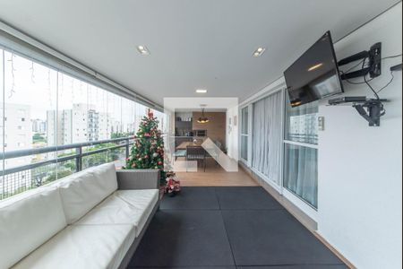 Varanda de apartamento à venda com 3 quartos, 193m² em Bosque da Saúde, São Paulo