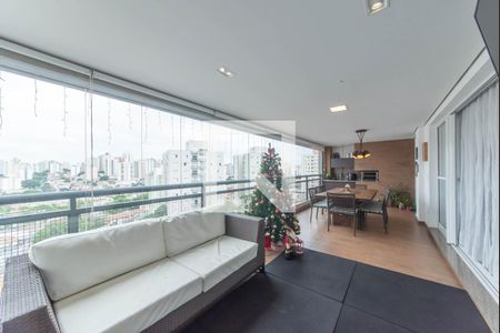 Varanda de apartamento à venda com 3 quartos, 193m² em Bosque da Saúde, São Paulo