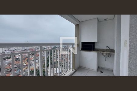 Varanda  de apartamento à venda com 3 quartos, 72m² em Campestre, Santo André