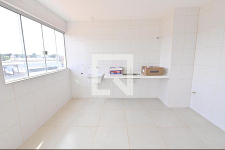 Cozinha e Área de Serviço de apartamento para alugar com 2 quartos, 68m² em Jardim Presidente, Aparecida de Goiânia