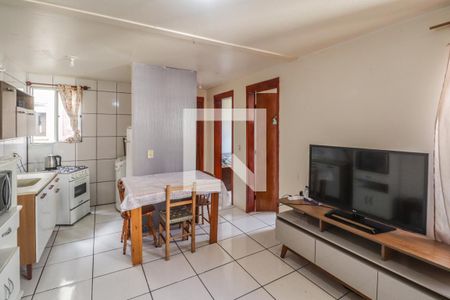 Sala de apartamento para alugar com 2 quartos, 50m² em Duque de Caxias, São Leopoldo