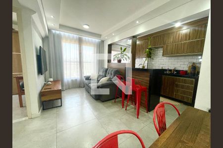 Sala de apartamento à venda com 2 quartos, 45m² em Vitória Regia, Várzea Paulista