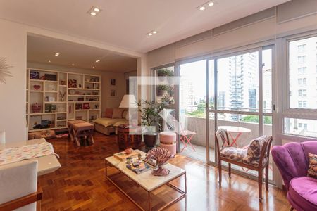 Sala de apartamento à venda com 1 quarto, 83m² em Vila Olímpia, São Paulo