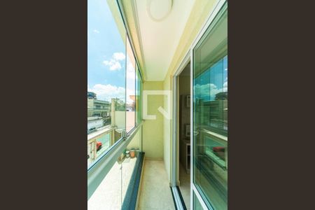 Varanda da Sala de apartamento à venda com 3 quartos, 89m² em Vila Cecilia Maria, Santo André