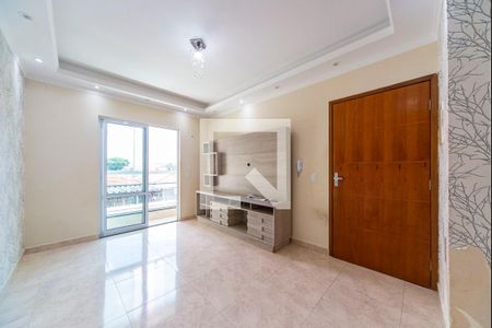 Sala de apartamento à venda com 3 quartos, 89m² em Vila Cecilia Maria, Santo André