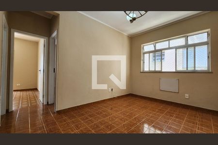 Sala de apartamento para alugar com 2 quartos, 80m² em Marapé, Santos