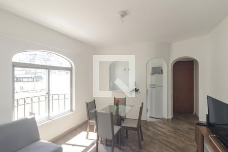 Sala de apartamento para alugar com 1 quarto, 45m² em Santa Cecilia, São Paulo