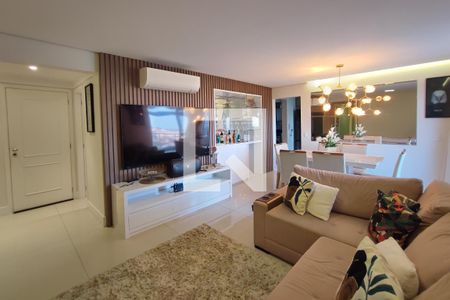 Sala de Estar de apartamento à venda com 3 quartos, 137m² em Parque Prado, Campinas