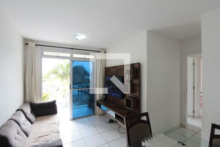 Sala de apartamento à venda com 3 quartos, 70m² em Candelária, Belo Horizonte