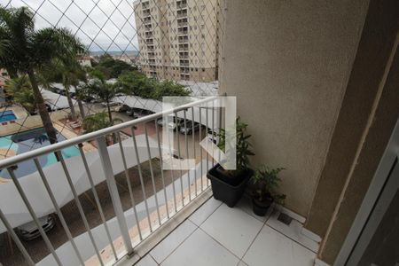 Varanda da Sala de apartamento à venda com 3 quartos, 70m² em Candelária, Belo Horizonte