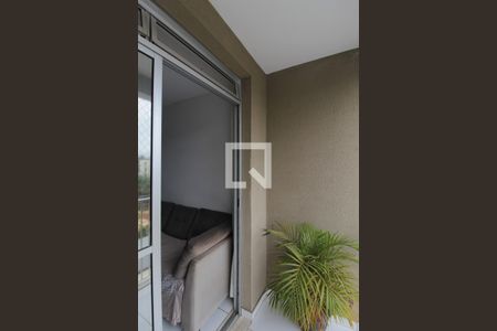 Varanda da Sala de apartamento à venda com 3 quartos, 70m² em Candelária, Belo Horizonte