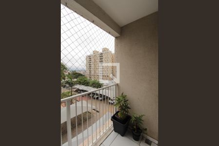 Varanda da Sala de apartamento à venda com 3 quartos, 70m² em Candelária, Belo Horizonte