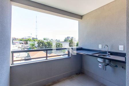 Varanda de apartamento à venda com 2 quartos, 55m² em Lapa, São Paulo