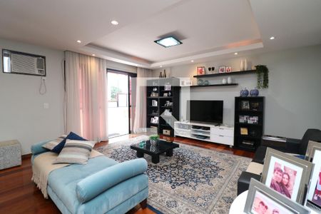 Sala de apartamento à venda com 4 quartos, 259m² em Cacuia, Rio de Janeiro