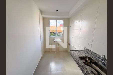 Cozinha de apartamento à venda com 2 quartos, 52m² em Eldorado, Contagem