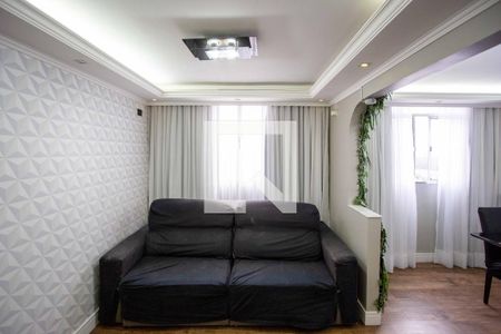 Sala de TV de apartamento à venda com 3 quartos, 70m² em Jardim Prudência, Diadema