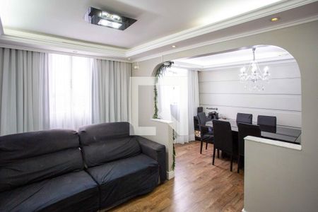 Sala de TV de apartamento à venda com 3 quartos, 70m² em Jardim Prudência, Diadema