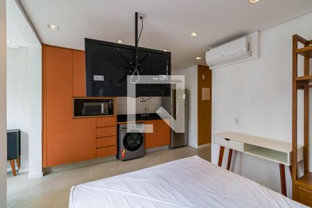 Sala/Quarto  de apartamento para alugar com 1 quarto, 25m² em Vila Andrade, São Paulo