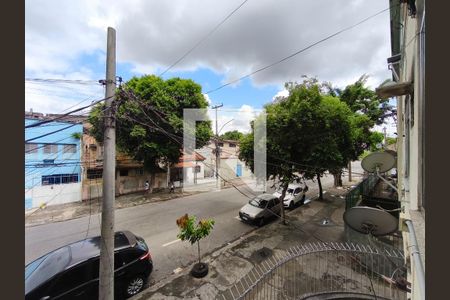 Vista da Sala de apartamento à venda com 3 quartos, 102m² em Benfica, Rio de Janeiro