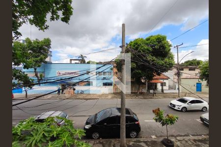 Vista da Sala de apartamento à venda com 3 quartos, 102m² em Benfica, Rio de Janeiro