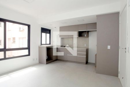 Sala / Cozinha de apartamento para alugar com 1 quarto, 38m² em Santana, Porto Alegre