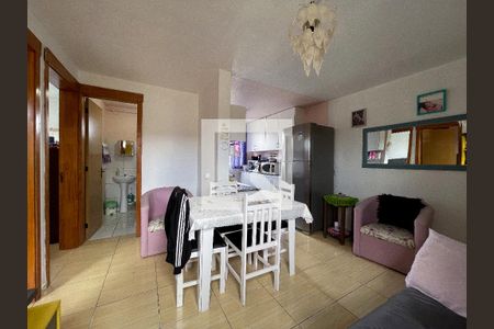 Sala de apartamento à venda com 2 quartos, 48m² em São Miguel, São Leopoldo