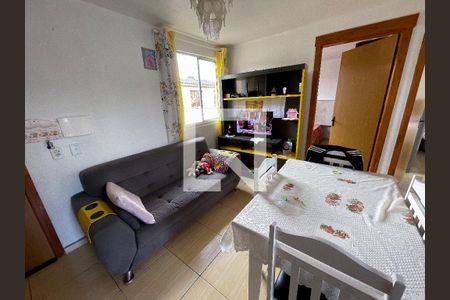 Sala de apartamento à venda com 2 quartos, 48m² em São Miguel, São Leopoldo