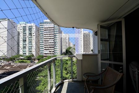 Varanda Sala de apartamento para alugar com 4 quartos, 200m² em Centro, Guarujá