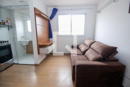 Sala / Cozinha / Área de Serviço  de apartamento para alugar com 2 quartos, 40m² em Jardim Germania, São Paulo