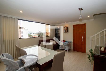 Sala de apartamento à venda com 3 quartos, 156m² em Santa Ines, Belo Horizonte