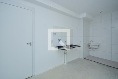 Sala/Cozinha de apartamento à venda com 2 quartos, 37m² em Vila Sofia, São Paulo