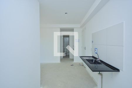 Sala/Cozinha de apartamento à venda com 2 quartos, 37m² em Vila Sofia, São Paulo