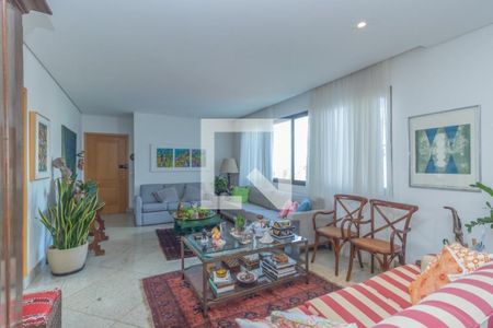 Foto 02 de apartamento à venda com 4 quartos, 172m² em Sion, Belo Horizonte