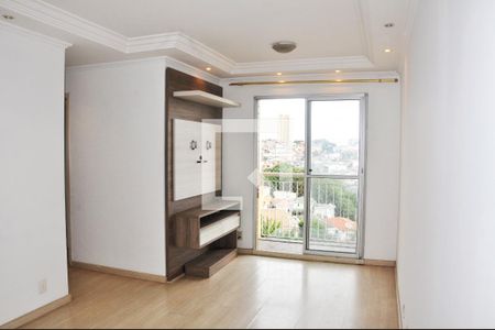 Detalhe - Sala de apartamento à venda com 3 quartos, 60m² em Parque Maria Domitila, São Paulo