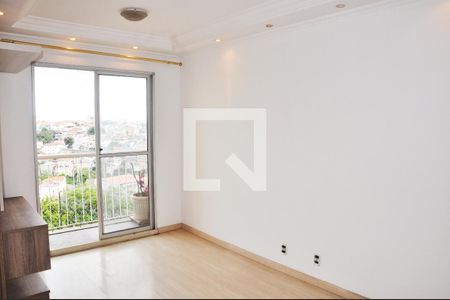 Detalhe - Sala de apartamento à venda com 3 quartos, 60m² em Parque Maria Domitila, São Paulo