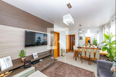 Sala 1 de apartamento à venda com 3 quartos, 177m² em Caiçaras, Belo Horizonte